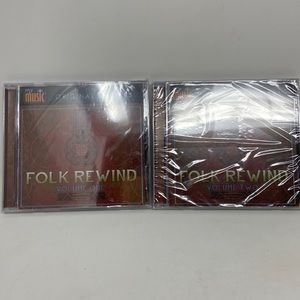 My Music Original Masters: Folk Rewind Volume One & Two (2 CD Set) SEALED!.